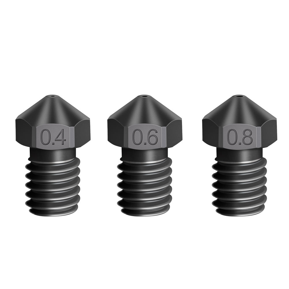 4pcs Boquilla de acero endurecido 0,4mm (envío gratis)