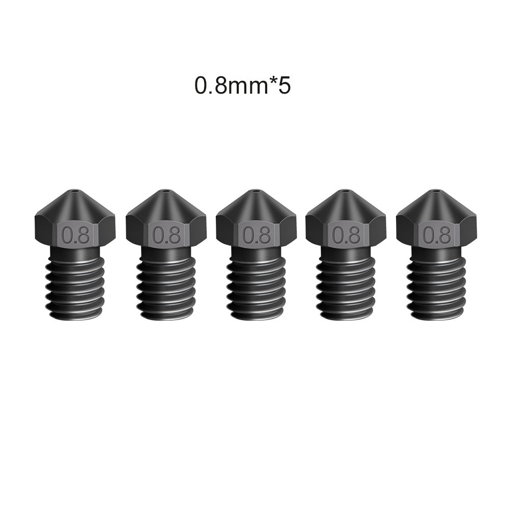 4pcs Boquilla de acero endurecido 0,4mm (envío gratis)