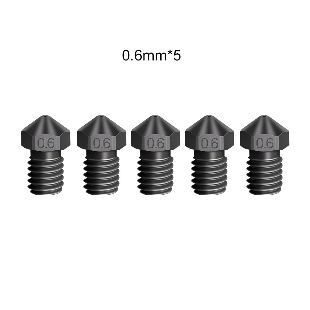 4pcs Boquilla de acero endurecido 0,4mm (envío gratis)