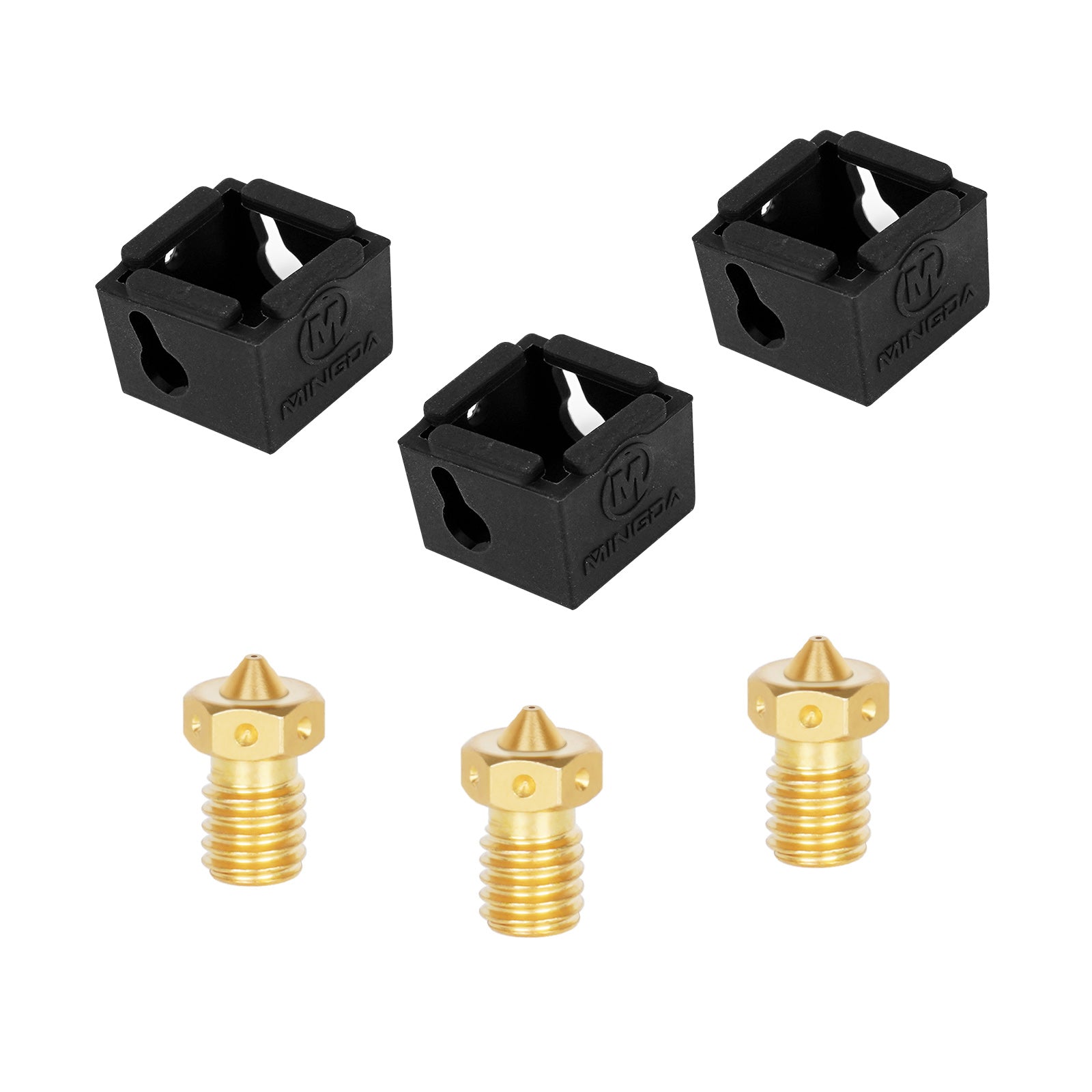 Calze Hotend 3 pezzi e Ugelli V6