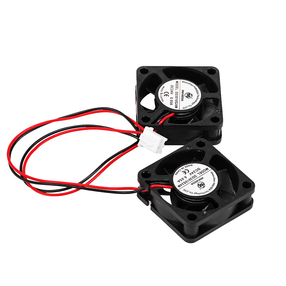 Doble ventilador 3010 longitud del cable 115mm para mago 1 serie 3D impresora