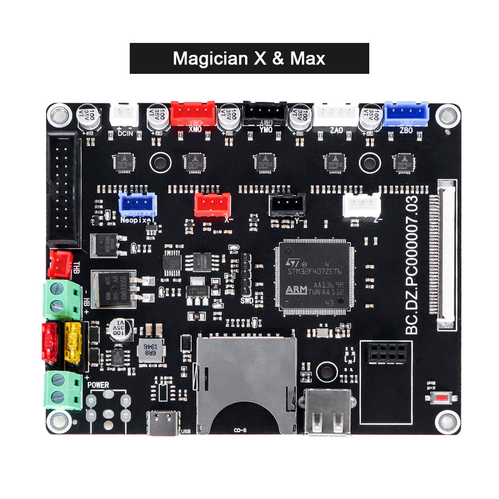 Nueva placa base silenciosa para impresora 3D de la serie Magician