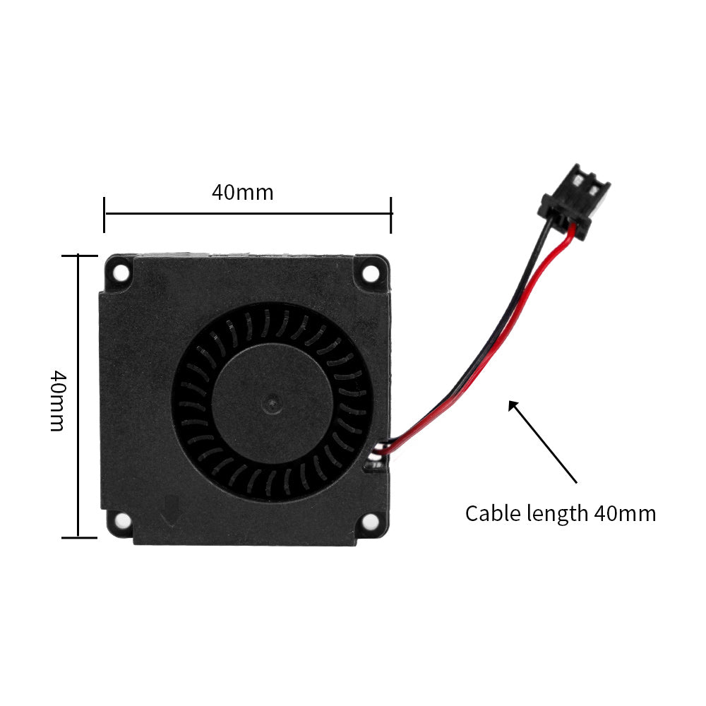Turbofan 4010 longitud del cable 40 mm para impresora 3D de la serie Magician
