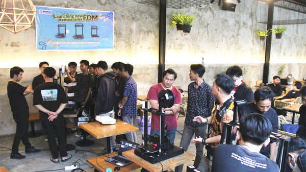 Ospite di eventi di lancio di nuovi prodotti MINGDA da parte del partner indonesiano di grande successo