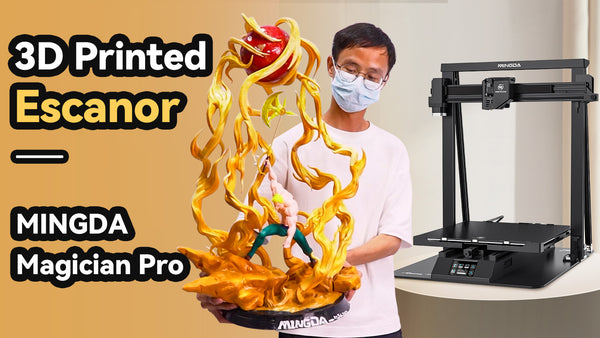 Do you want to print your own Garage Kit with MINGDA Magician Pro large 3D printer？