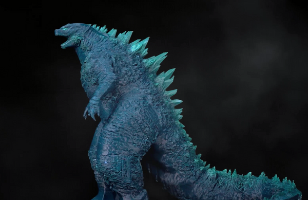 Impression 3D Godzilla avec l'imprimante 3D à mise à niveau automatique intelligente MINGDA Magician Max