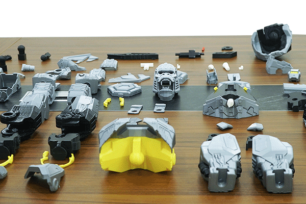 Fully-Articulated Mecha Kingkong 3D Printing and Assemble Guide
