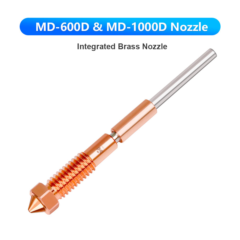 MD-600D & MD-1000D Integrated Brass Nozzle