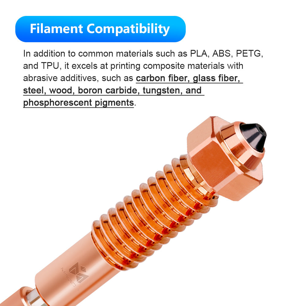 5pcs MD-600D & MD-1000D Integrated High Coat Harden Steel Nozzle (Free shipping)