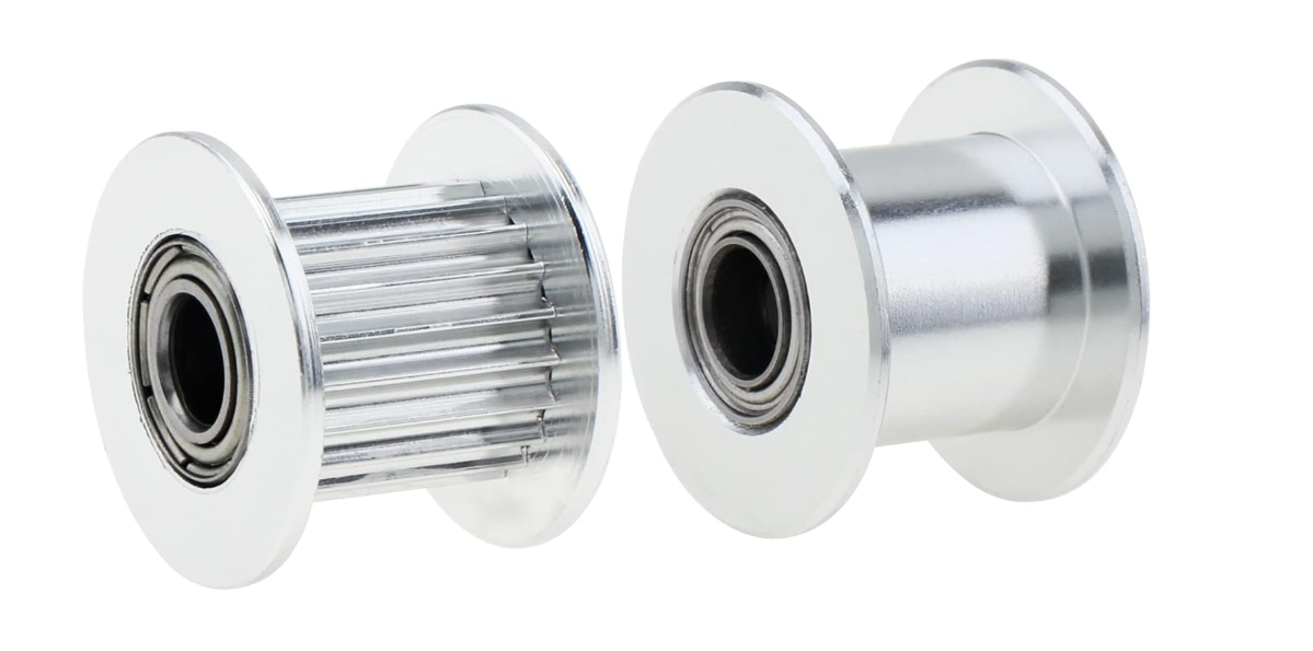 MD-400D 2GT-20T Idler Pulley, Groove Width 11, Bore 5 with Bearing