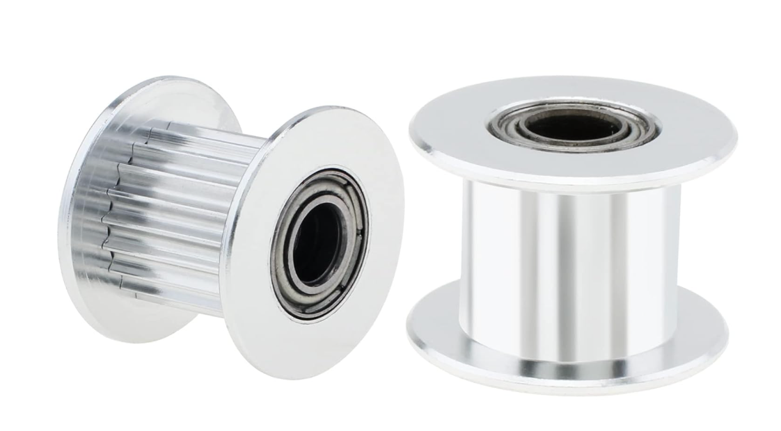 MD-400D 2GT-20T Idler Pulley, Groove Width 11, Bore 5 with Bearing