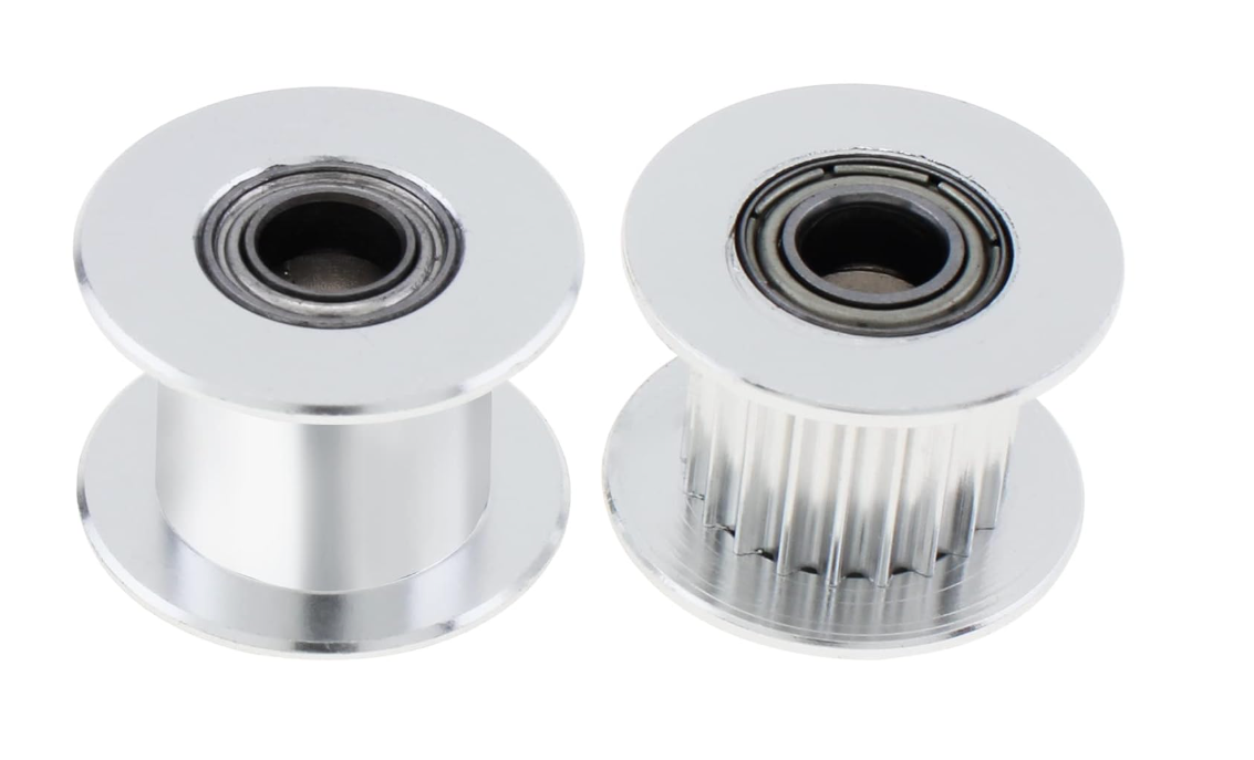 MD-400D 2GT-20T Idler Pulley, Groove Width 11, Bore 5 with Bearing